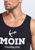 Herren Tank-Top Moin Hamburg Muskelshirt Muscle Shirt Neverless®preview