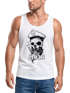 Herren Tank-Top Moin Kapitän Totenkopf Anker Bart Hamburg Muskelshirt Muscle Shirt Neverless®preview