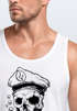 Herren Tank-Top Moin Kapitän Totenkopf Anker Bart Hamburg Muskelshirt Muscle Shirt Neverless®preview