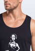 Herren Tank-Top Mona Lisa Techno Festival DJ Electronic Music Rave Fashion Streetstyle Muskelshirt Neverless®preview