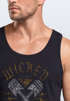 Herren Tank Top Motorrad Biker Racing Wicked Motors Neverless®preview
