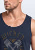 Herren Tank Top Motorrad Biker Racing Wicked Motors Neverless®preview
