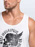 Herren Tank Top Motorrad Biker Totenkopf Skull Wings Vintage Neverless®preview