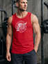 Herren Tank Top Motorrad Biker Totenkopf Skull Wings Vintage Neverless®preview