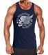 Herren Tank Top Motorrad Biker Totenkopf Skull Wings Vintage Neverless®preview