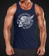 Herren Tank Top Motorrad Biker Totenkopf Skull Wings Vintage Neverless®preview