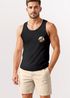 Herren Tank-Top Mountain Logoprint Outdoor Fashion Grafikshirt Männer Muskelshirt Sommer Baumwolle Neverless®preview