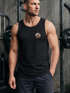 Herren Tank-Top Mountain Logoprint Outdoor Fashion Grafikshirt Männer Muskelshirt Sommer Baumwolle Neverless®preview