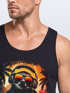 Herren Tank-Top Musik DJ Chill Faultier Print Aufdruck Relax Sommer Muskelshirt Neverless®preview