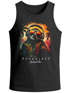 Herren Tank-Top Musik DJ Chill Faultier Print Aufdruck Relax Sommer Muskelshirt Neverless®preview