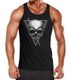 Herren Tank-Top Neverless Skull Totenkopf Hipster Triangle Muskelshirt Muscle Shirt Neverless®preview