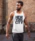 Herren Tank-Top New York City Schriftzug Print Fashion Streetstyle Muskelshirt Neverless®preview