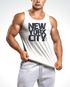 Herren Tank-Top New York City Schriftzug Print Fashion Streetstyle Muskelshirt Neverless®preview