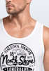 Herren Tank-Top North Shore Longboard Retro Surf Motiv Wellenreiten Muskelshirt Muscle Shirt Neverless®preview