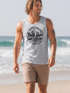 Herren Tank-Top North Shore Longboard Retro Surf Motiv Wellenreiten Muskelshirt Muscle Shirt Neverless®preview