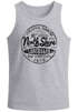 Herren Tank-Top North Shore Longboard Retro Surf Motiv Wellenreiten Muskelshirt Muscle Shirt Neverless®preview