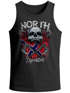 Herren Tank-Top North Wikinger Norwegen Skull Totenkopf Print Muskelshirt Muscle Shirt Neverless®preview