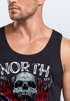 Herren Tank-Top North Wikinger Norwegen Skull Totenkopf Print Muskelshirt Muscle Shirt Neverless®preview