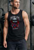 Herren Tank-Top North Wikinger Norwegen Skull Totenkopf Print Muskelshirt Muscle Shirt Neverless®preview