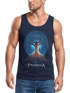 Herren Tank-Top Odin Ragnar Gott Nordisch Runen Valhalla Wikinger Nordmänner Mythologie Muscle Shirt Neverless®preview