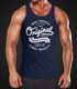 Herren Tank-Top Original Denim Goods Vintage Druck Muskelshirt Muscle Shirt Neverless®preview