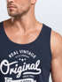 Herren Tank-Top Original Denim Goods Vintage Druck Muskelshirt Muscle Shirt Neverless®preview