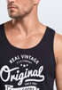 Herren Tank-Top Original Denim Goods Vintage Druck Muskelshirt Muscle Shirt Neverless®preview