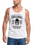 Herren Tank-Top Original Gladiator Sparta Helm Athletic Vintage Muskelshirt Muscle Shirt Neverless®preview