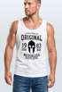 Herren Tank-Top Original Gladiator Sparta Helm Athletic Vintage Muskelshirt Muscle Shirt Neverless®preview