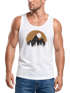 Herren Tank-Top Outdoor Print Natural Badge Logo Wandern Fashion Sommer Muskelshirt Neverless®preview
