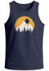 Herren Tank-Top Outdoor Print Natural Badge Logo Wandern Fashion Sommer Muskelshirt Neverless®preview
