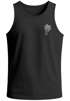 Herren Tank-Top Palme Logo Print Sommer Badge Emblem Minimal Line Art Fashion Streetstyle Muskelshirt Neverless®preview