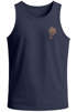 Herren Tank-Top Palme Logo Print Sommer Badge Emblem Minimal Line Art Fashion Streetstyle Muskelshirt Neverless®preview