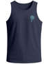 Herren Tank-Top Palme Logo Print Sommer Badge Emblem Minimal Line Art Fashion Streetstyle Muskelshirt Neverless®preview