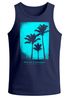 Herren Tank-Top Palmen Fotoprint Vintage Retro Style Sommer Fashion Männer Muskelshirt Neverless®preview