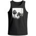 Herren Tank-Top Palmen Fotoprint Vintage Style Frontprint Beach Sommer Strand Outfit Muskelshirt Neverless®preview