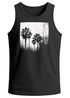 Herren Tank-Top Palmen Fotoprint Vintage Style Frontprint Beach Sommer Strand Outfit Muskelshirt Neverless®preview