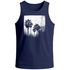 Herren Tank-Top Palmen Fotoprint Vintage Style Frontprint Beach Sommer Strand Outfit Muskelshirt Neverless®preview