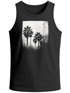 Herren Tank-Top Palmen Fotoprint Vintage Style Frontprint Beach Sommer Strand Outfit Muskelshirt Neverless®preview