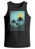 Herren Tank-Top Palmen-Motiv Sommer Printshirt Surfer Style Fashion Streetwear Männer  Muskelshirt Neverless®preview