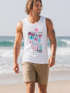 Herren Tank-Top Palmen Sommer Strand Surfing Surf Pacific Island Fashion Streetstyle Muskelshirt Muscle Shirt Neverless®preview