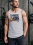 Herren Tank-Top Paradise Unlimited Sommer Motiv Aufdruck Teachwear Muskelshirt Muscle Shirt Neverless®preview