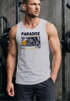 Herren Tank-Top Paradise Unlimited Sommer Motiv Aufdruck Teachwear Muskelshirt Muscle Shirt Neverless®preview
