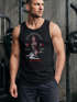 Herren Tank-Top Pin up Girl Racing Design Ride Fast Die Young Schriftzug Muskelshirt Muscle Shirt Neverless®preview
