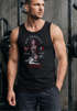 Herren Tank-Top Pin up Girl Racing Design Ride Fast Die Young Schriftzug Muskelshirt Muscle Shirt Neverless®preview