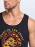 Herren Tank-Top Pizza Motiv Comic Stil Spruch Trust in the crust Fashion Streetstyle Muskelshirt Muscle Shirt Neverless®preview