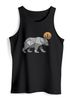 Herren Tank-Top Polygon Bär Mond Outdoor Wandern Natur Print Aufdruck Muskelshirt Neverless®preview