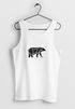 Herren Tank-Top Polygon Design Print Bär Bear Tiermotiv Outdoor Fashion Streetstyle Muskelshirt Neverless®preview