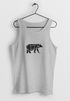 Herren Tank-Top Polygon Design Print Bär Bear Tiermotiv Outdoor Fashion Streetstyle Muskelshirt Neverless®preview