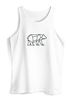 Herren Tank-Top Polygon Design Print Bär Bear Tiermotiv Outdoor Fashion Streetstyle Muskelshirt Neverless®preview